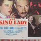 KIND LADY  US INSERT (14"x 36") POSTER ETHEL BARRYMORE 1951