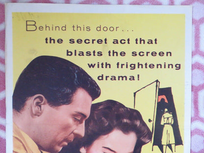 THE DEADLIEST SIN US INSERT (14"x 36") POSTER SYDNEY CHAPLIN JOHN BENTLEY 1955