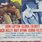 TAMING SUTTON'S GAL  US INSERT (14"x 36") POSTER JOHN LUPTON GLORIA TALBOTT 1957