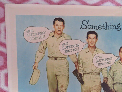 JOE BUTTERFLY US HALF SHEET (22"x 28") POSTER AUDIE MURPHY 1957