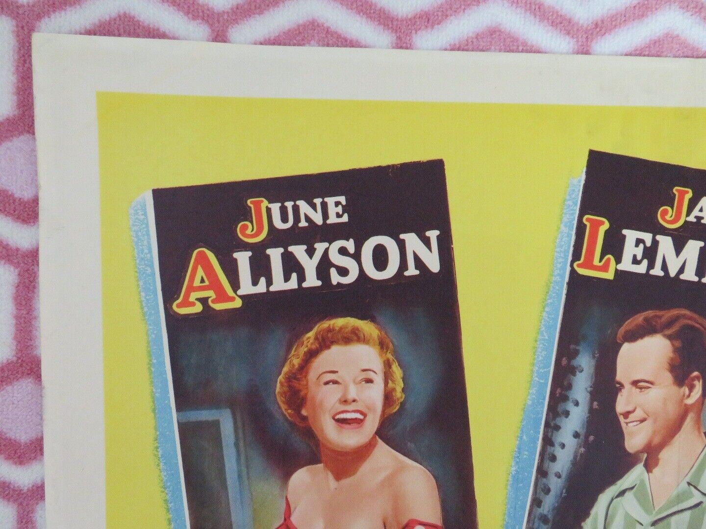 YOU CAN'T RUN AWAY FROM IT US HALF SHEET (22"x 28") POSTER JUNE ALLYSON 1956