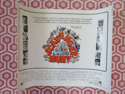 SCAVENGER HUNT US HALF SHEET (22"x 28") POSTER DIRK BENDICT JAMES COCO 1979