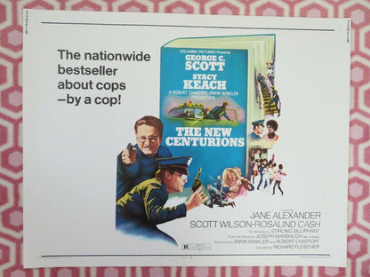 THE NEW CENTURIONS US HALF SHEET (22"x 28") POSTER  GEORGE C.SCOTT 1972