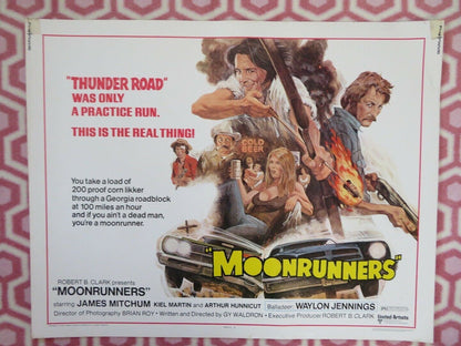 MOONRUNNERS US HALF SHEET (22"x 28") POSTER  JAMES MITCHUM KIEL MARTIN 1975