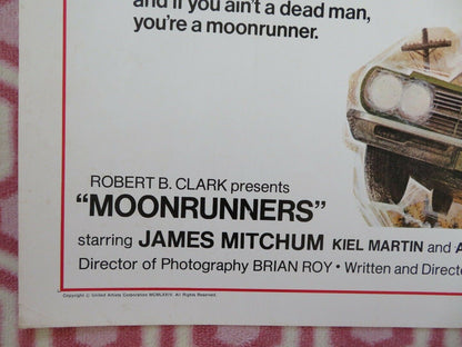 MOONRUNNERS US HALF SHEET (22"x 28") POSTER  JAMES MITCHUM KIEL MARTIN 1975