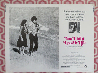 YOU LIGHT UP MY LIFE  US HALF SHEET (22"x 28") POSTER  DIDI CONN JOE SLIVER 1977