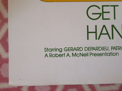 GET OUT YOUR HANDKERCHIEFS  FOLDED US ONE SHEET POSTER GERARD DEPARDIEU 1978