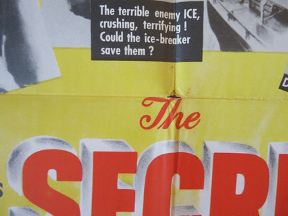 SECRET LAND  FOLDED US ONE SHEET POSTER ROBERT MONTGOMERY ROBERT TAYLOR 1948