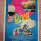 DIVA  FOLDED US ONE SHEET POSTER JEAN-JACQUES BEINEIX 1982