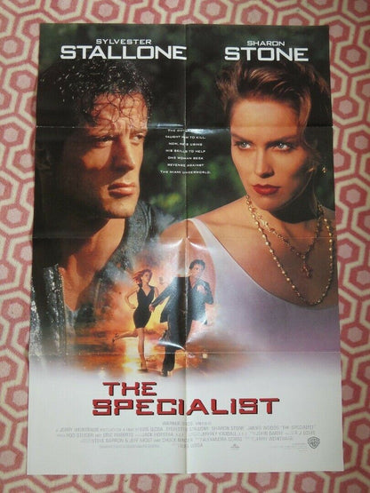 THE SPECIALIST FOLDED US ONE SHEET POSTER  STALLON SHARON STONE 1994