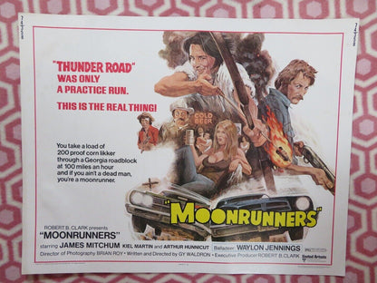 MOONRUNNERS US HALF SHEET (22"x 28") POSTER KIEL MARTIN JAMES MITCHUM 1974