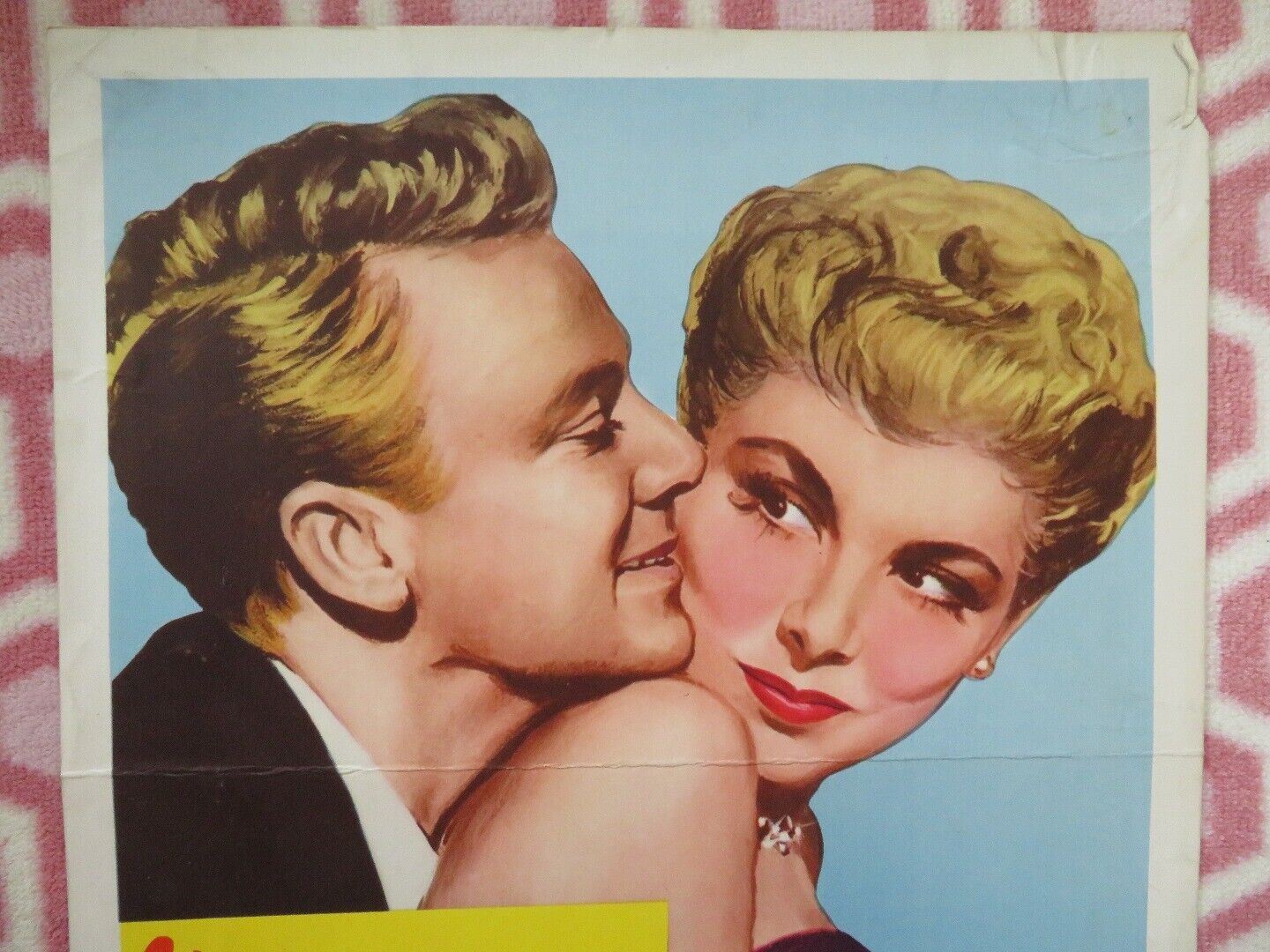 CONFIDENTIALLY CONNIE US INSERT (14"x 36") POSTER VAN JOHNSON JANET LEIGH 1953