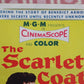 THE SCARLET COAT  US INSERT (14"x 36") POSTER CORNEL WILDE MICHAEL WILDING 1955