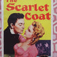 THE SCARLET COAT  US INSERT (14"x 36") POSTER CORNEL WILDE MICHAEL WILDING 1955