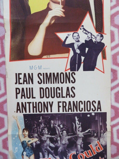 THIS COULD BE THE NIGHT US INSERT (14"x 36") POSTER JEAN SIMMONS P DOUGLAS 1957