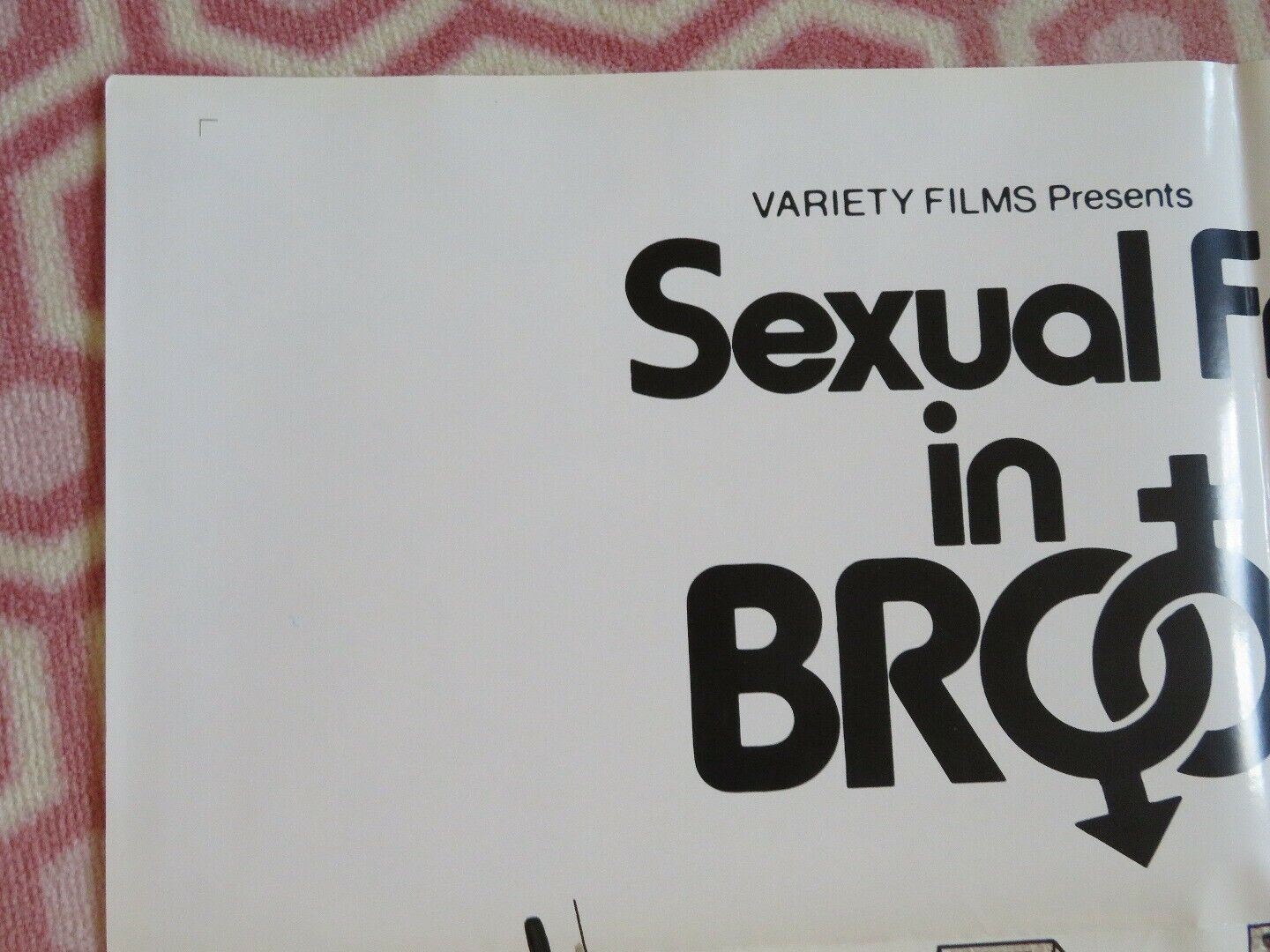 SEXUAL FREEDOM IN BROOKLYN FOLDED US ONE SHEET POSTER HARRY REEMS 1975