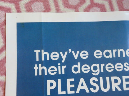 VOLUPTUOUS GRADUATES  FOLDED US ONE SHEET POSTER SALLY MARSHALL PENNY WARDEN '80