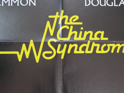 THE CHINA SYNDROME FOLDED US ONE SHEET POSTER JACK LEMMON JANE FONDA 1979