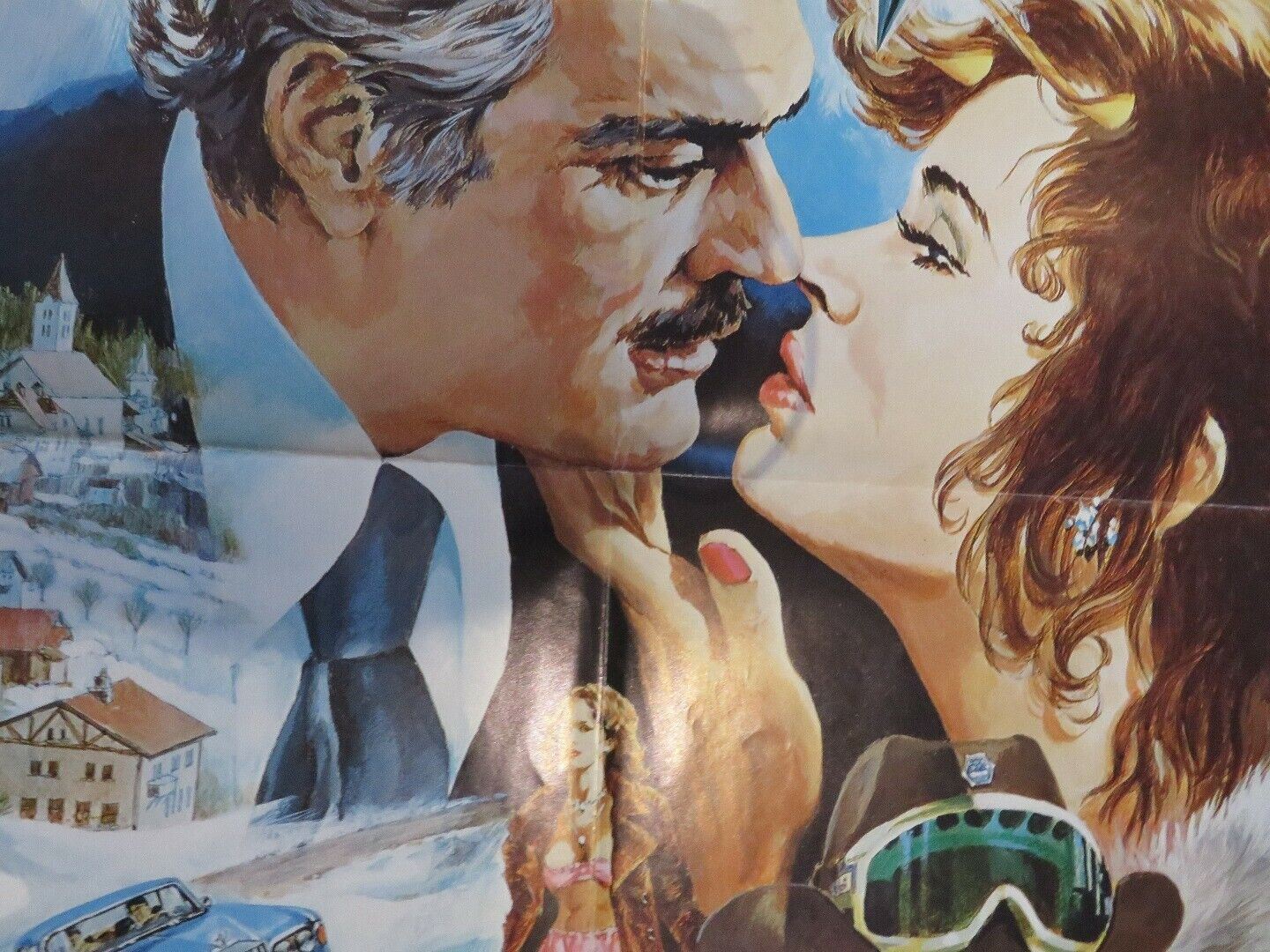 CRIME & PASSION FOLDED US ONE SHEET POSTER OMAR SHARIF KAREN BLACK 1976