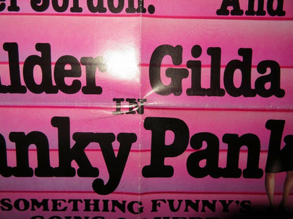 HANKY PANKY  FOLDED US ONE SHEET POSTER GILDA RADNER GENE WILDER 1982