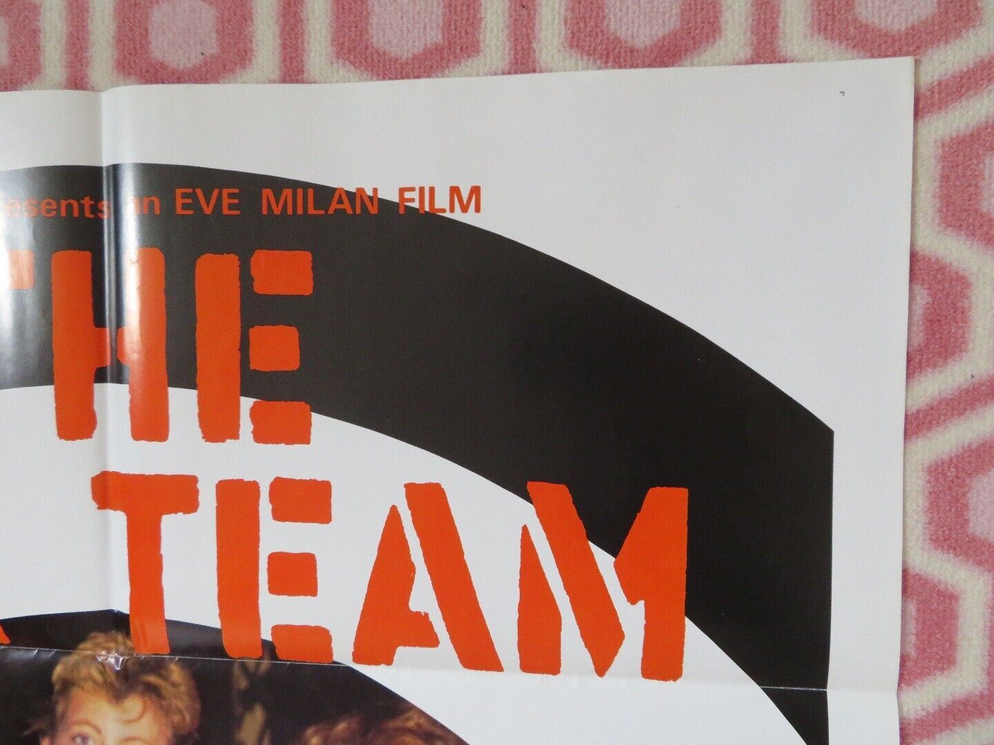 THE T&A TEAM  FOLDED US ONE SHEET POSTER JOANNA STORM TANYA LAWSON 1984