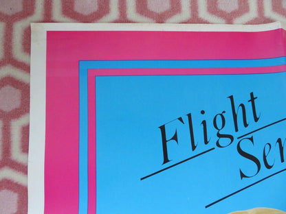 FLIGHT SENSATIONS FOLDED US ONE SHEET POSTER SEKA JOHN HOLMES 1983