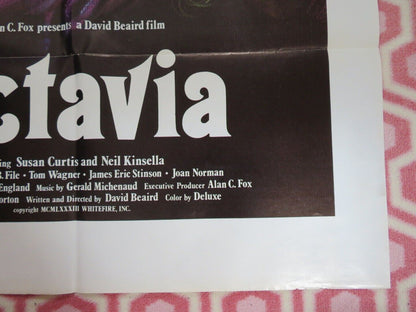 OCTAVIA FOLDED US ONE SHEET POSTER SUSAN CURTIS NEIL KINSELLA 1983