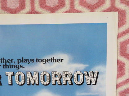 MAKE ROOM FOR TOMORROW  FOLDED US ONE SHEET POSTER VICTOR LANOUX JANE BIRKIN '80