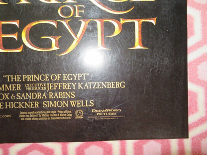 PRINCE OF EGYPT FOLDED US ONE SHEET POSTER VAL KILMER RALPH FIENNES 1998