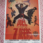 DUEL OF THE 7 TIGERS FOLDED US ONE SHEET POSTER YANG PAN PAN LAM MAN WEI 1982