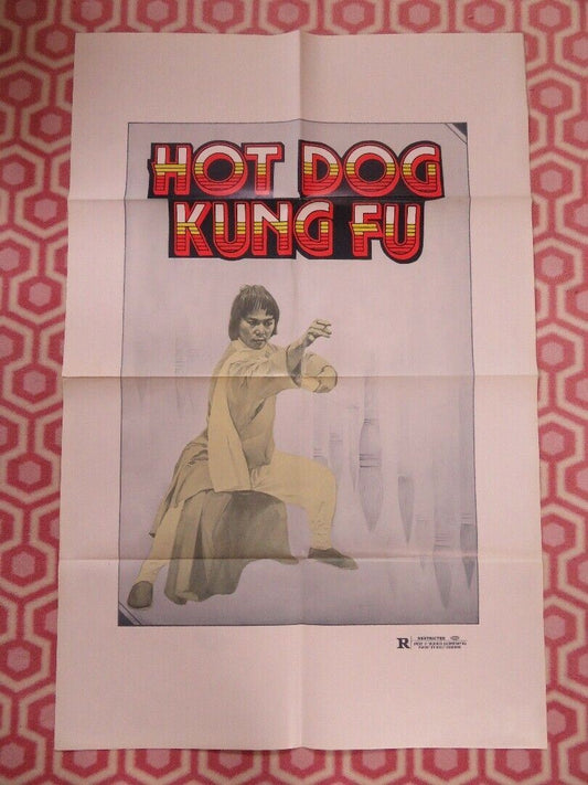 HOT DOG KUNG FU  FOLDED US ONE SHEET POSTER 1970/1980