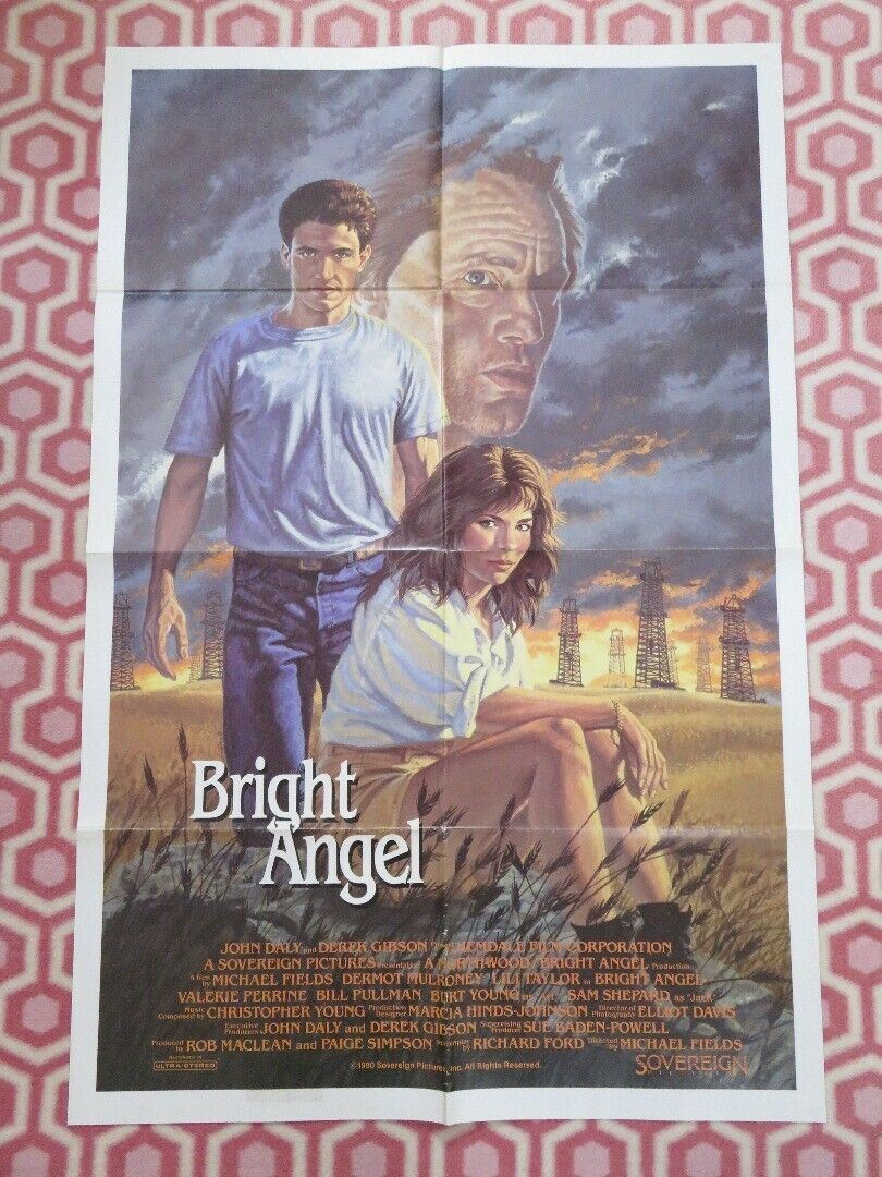 BRIGHT ANGEL FOLDED US ONE SHEET POSTER LILI TAYLOR BILL PULLMAN 1990