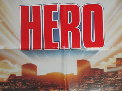 HERO FOLDED US ONE SHEET POSTER DUSTIN HOFFMAN GEENA DAVIS 1992