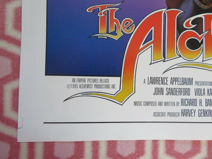 THE ALCHEMIST  FOLDED US ONE SHEET POSTER ROBERT GINTY 1985