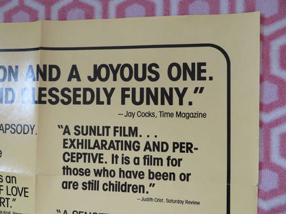 SMALL CHANGE  FOLDED US ONE SHEET POSTER FRANCOIS TRUFFAUT 1976