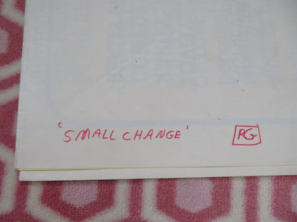 SMALL CHANGE  FOLDED US ONE SHEET POSTER FRANCOIS TRUFFAUT 1976