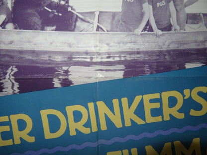 THE BEER DRINKER'S GUIDE TO FITNESS & FILMMAKING FOLDED US ONE SHEET POSTER '88