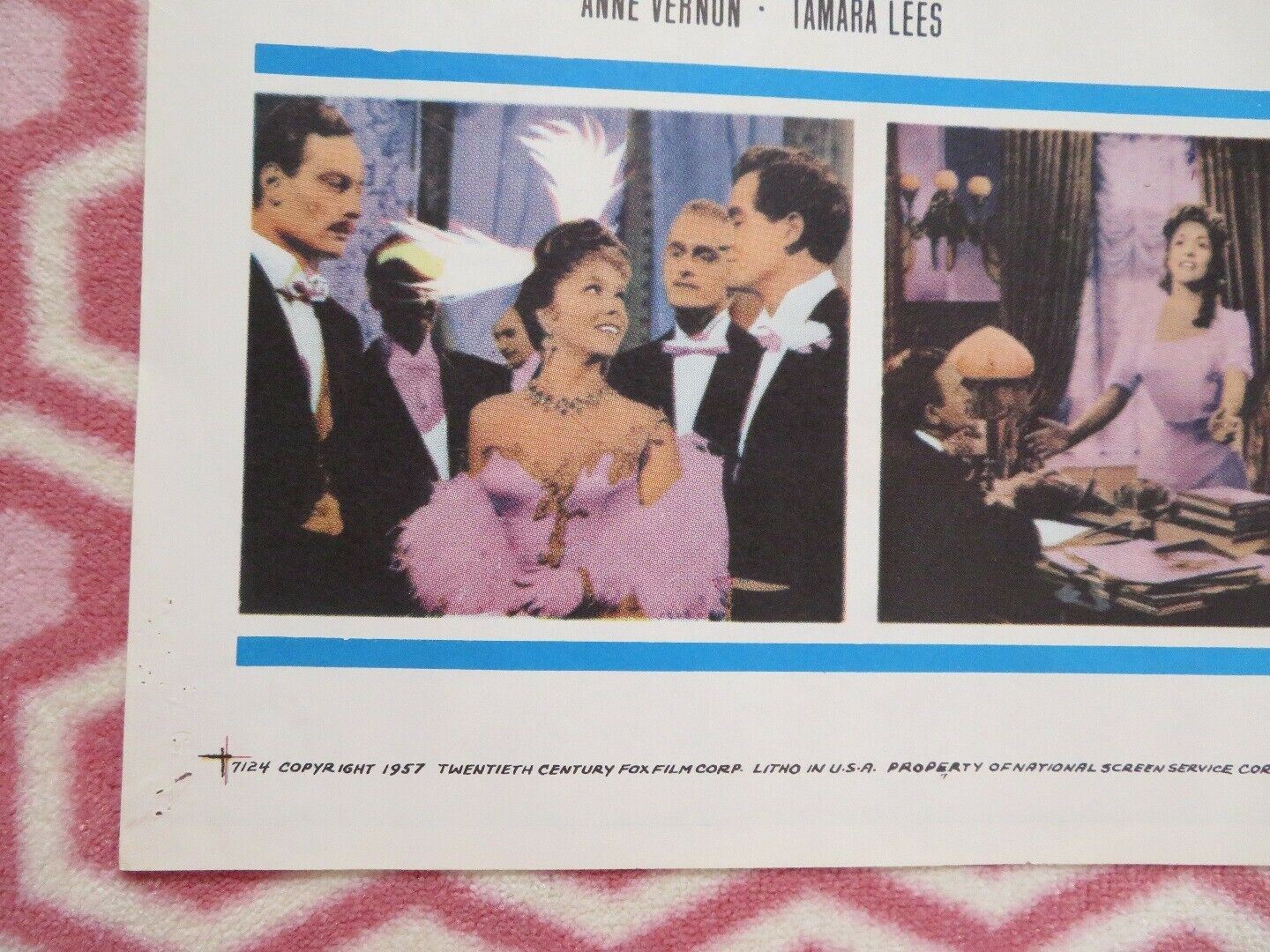 BEAUTIFUL BUT DANGEROUS  FOLDED US ONE SHEET POSTER GINA LOLLOBRIGIDA 1955