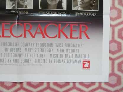 MISS FIRECRACKER FOLDED US ONE SHEET POSTER HOLLY HUNTER SCOT GLENN 1989