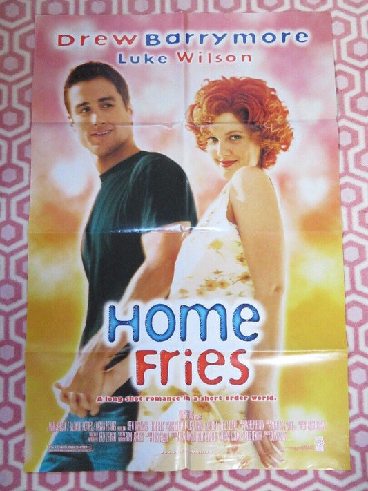 HOME FRIES FOLDED US ONE SHEET POSTER DREW BARRYMORE LUKE WILSON 1998