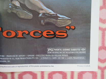 DARK FORCES / Harlequin FOLDED US ONE SHEET POSTER R POWELL D HEMMINGS 1984