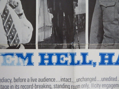 GIVE 'EM HELL, HARRY FOLDED US ONE SHEET POSTER JAMES WHITMORE 1975