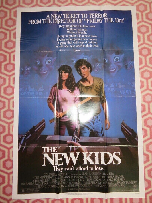 THE NEW KIDS  FOLDED US ONE SHEET POSTER SEAN S.CUNNINGHAM 1984