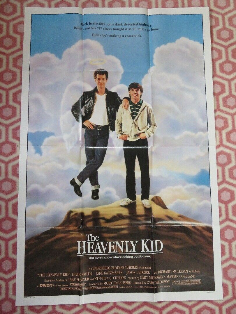 THE HEAVENLY KID FOLDED US ONE SHEET POSTER LEWIS SMITH 1985