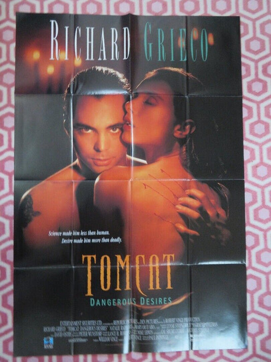 TOMCAT: DANGEROUS DESIRES NOMINATIONS FOLDED US ONE SHEET POSTER R GRIECO 1993