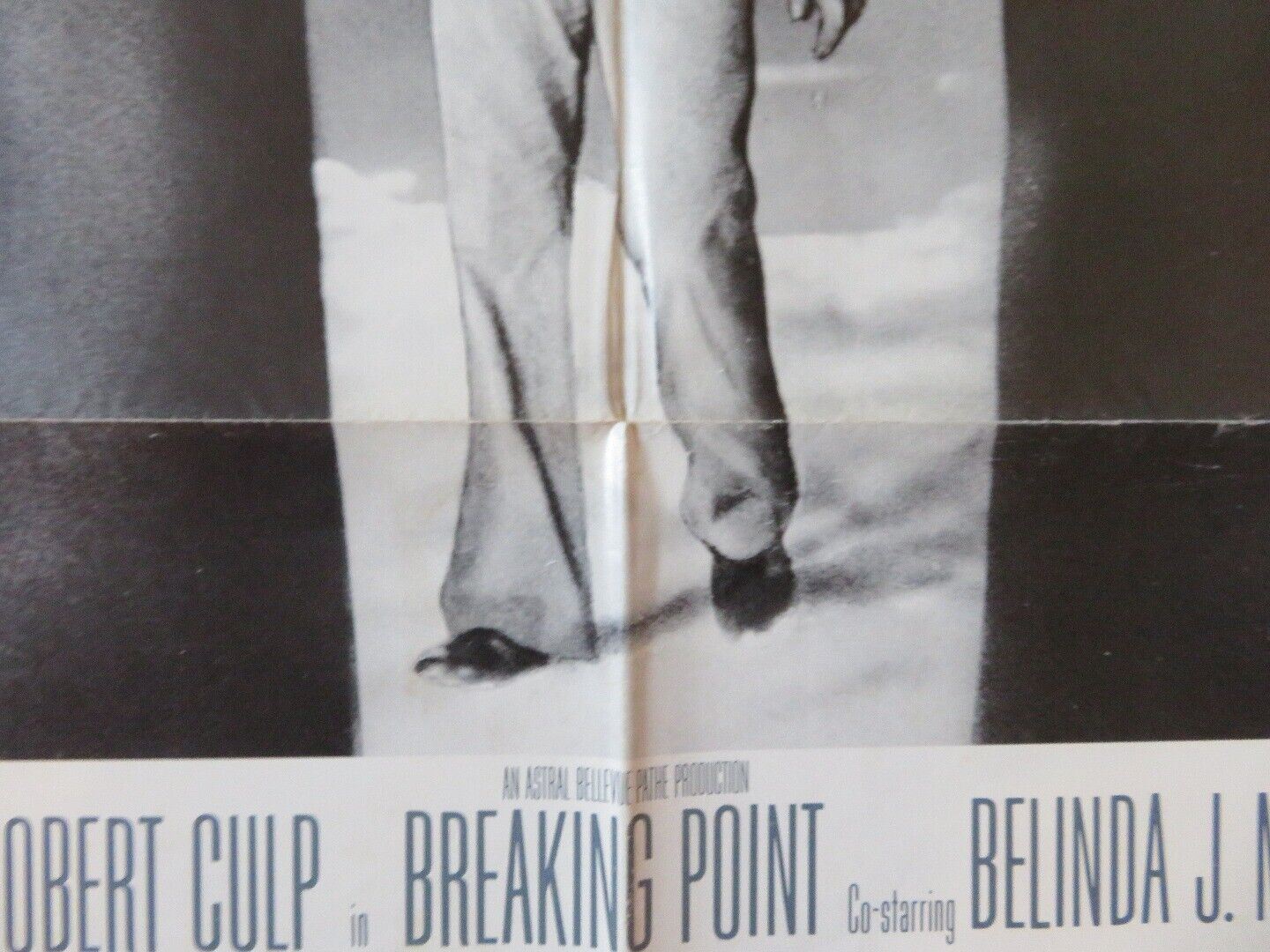 BREAKING POINT FOLDED US ONE SHEET POSTER BO SVENSON ROBERT CULP 1976