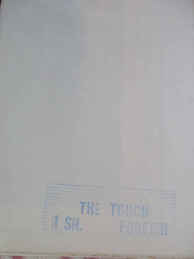 THE TOUCH FOLDED US ONE SHEET POSTER ELLIOTT GOULD BIBI ANDERSSON 1971