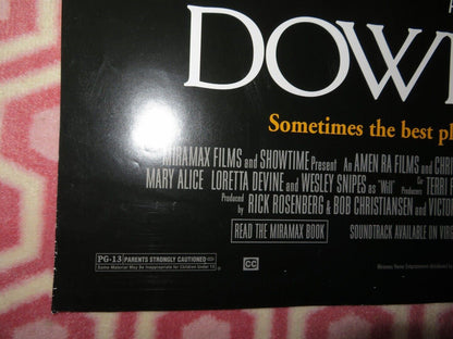 DOWN IN THE DELTA FOLDED US ONE SHEET POSTER WESLEY SNIPES ALFRE WOODARD 1998