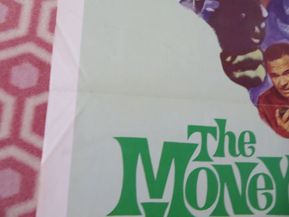 THE MONEY JUNGLE  FOLDED US ONE SHEET POSTER JOHN ERICSON LOLA ALBRIGHT 1967