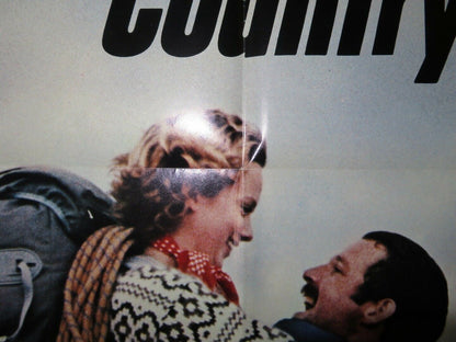 THE HIGH COUNTRY FOLDED US ONE SHEET POSTER TIMOTHY BOTTOMS LINDA PURL 1981